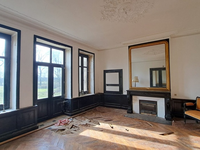 achat vente Château Napoléon III a vendre  à restaurer , dépendances Moulins , en campagne ALLIER AUVERGNE