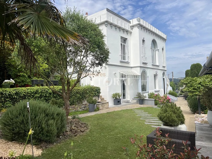 achat vente Villa Belle Epoque a vendre  , dépendances, espace jacuzzi Saint Brieuc , surplombant le port et la vallée du Légué CÔTES D'ARMOR BRETAGNE