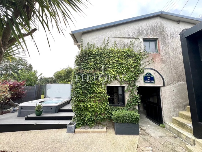 achat vente Villa Belle Epoque a vendre  , dépendances, espace jacuzzi Saint Brieuc , surplombant le port et la vallée du Légué CÔTES D'ARMOR BRETAGNE