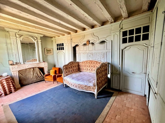 achat vente Partie d'Hôtel Particulier a vendre  à restaurer , dépendances, puits Candes-Saint-Martin , Plus Beaux Villages de France INDRE ET LOIRE CENTRE