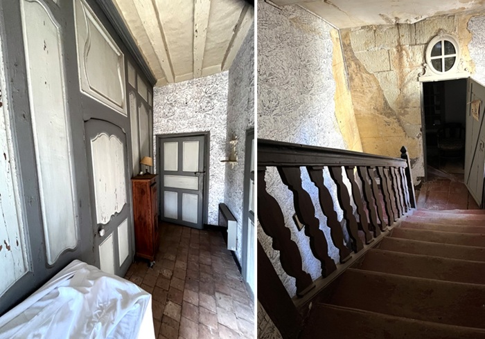 achat vente Partie d'Hôtel Particulier a vendre  à restaurer , dépendances, puits Candes-Saint-Martin , Plus Beaux Villages de France INDRE ET LOIRE CENTRE