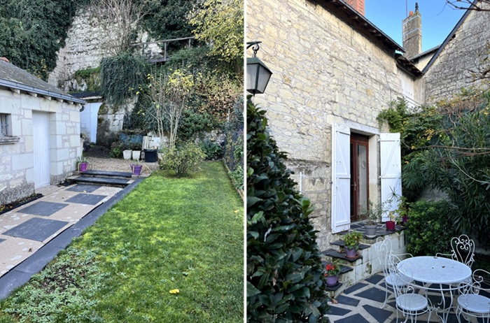 achat vente Maison bourgeoise a vendre  en parfait état , garage indépendant, cave à vin troglodytique Montsoreau , vue sur la Loire MAINE ET LOIRE PAYS DE LA LOIRE