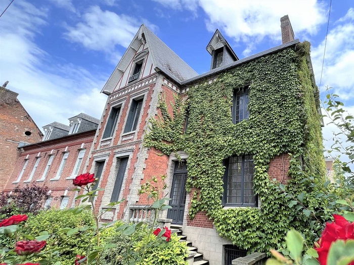 achat vente Maison bourgeoise a vendre  en briques  Blangy sur Bresle  SEINE MARITIME NORMANDIE